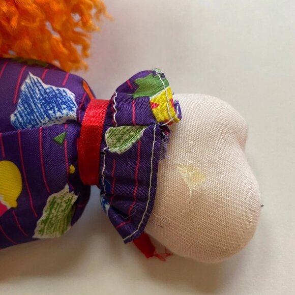 Clown Musical Doll with Moving Head Mechanism Creepy Cute Collectible Doll Works - Picture 3 of 4